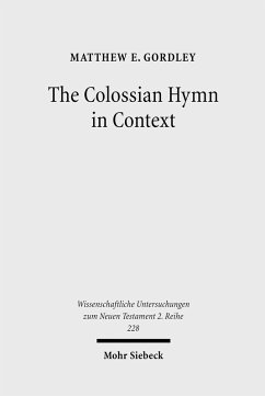 Cover The Colossian Hymn in Context (eBook, PDF)