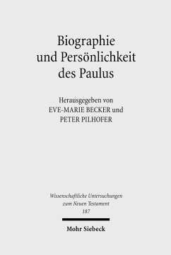 Cover Biographie und Persönlichkeit des Paulus (eBook, PDF)