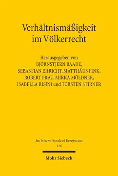 Verhältnismäßigkeit im Völkerrecht (eBook, PDF)