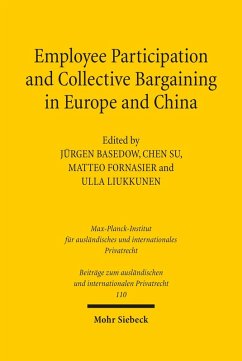 Employee Participation and Collective Bargaining in Europe and China (eBook, PDF)