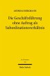 Die Geschäftsführung ohne Auftrag als... - Bild 1