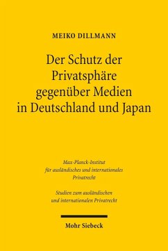 Der Schutz der Privatsphäre gegenüber Medien in Deutschland und Japan (eBook, PDF) - Dillmann, Meiko