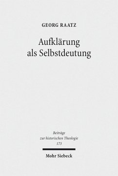 Aufklärung als Selbstdeutung (eBook, PDF) - Raatz, Georg