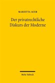 Der privatrechtliche Diskurs der Moderne (eBook, PDF)