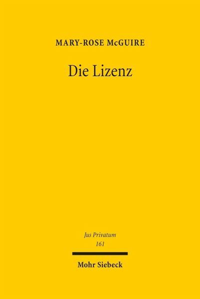 Die Lizenz (eBook, PDF)