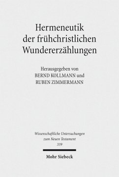Cover Hermeneutik der frühchristlichen Wundererzählungen (eBook, PDF)