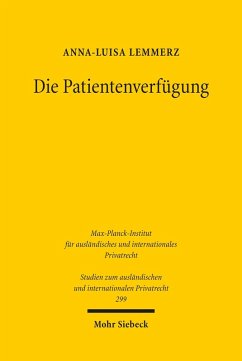 Die Patientenverfügung (eBook, PDF) - Lemmerz, Anna-Luisa