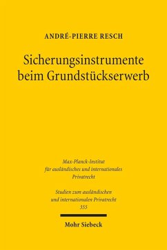 Sicherungsinstrumente beim Grundstückserwerb (eBook, PDF) - Resch, André-Pierre