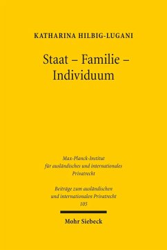 Cover Staat - Familie - Individuum (eBook, PDF)