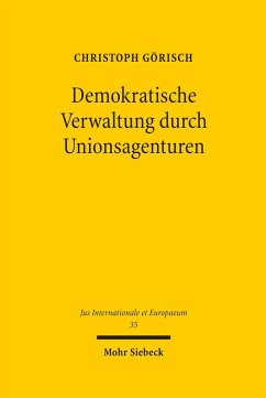 Cover Demokratische Verwaltung durch Unionsagenturen (eBook, PDF)