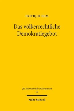 Cover Das völkerrechtliche Demokratiegebot (eBook, PDF)