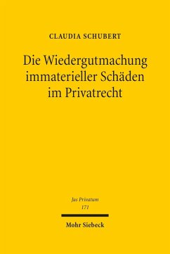 Cover Die Wiedergutmachung immaterieller Schäden im Privatrecht (eBook, PDF)