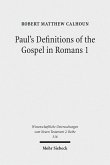 Paul's Definitions of the Gospel in Romans 1 (eBook, PDF)
