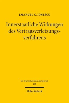 Innerstaatliche Wirkungen des Vertragsverletzungsverfahrens (eBook, PDF) - Ionescu, Emanuel C.