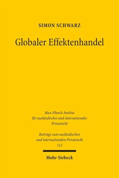 Globaler Effektenhandel (eBook, PDF) - Schwarz, Simon