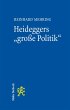 Heideggers 'große Politik' (eBook, PDF) - Bild 1