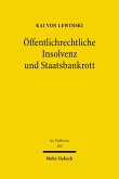 Öffentlichrechtliche Insolvenz und Staatsbankrott (eBook, PDF)