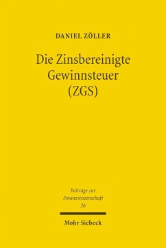 Cover Die Zinsbereinigte Gewinnsteuer (ZGS) (eBook, PDF)