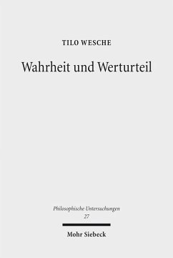Wahrheit und Werturteil (eBook, PDF) - Wesche, Tilo