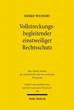 Vollstreckungsbegleitender einstweiliger Rechtsschutz (eBook, PDF) - Weinert, Mirko