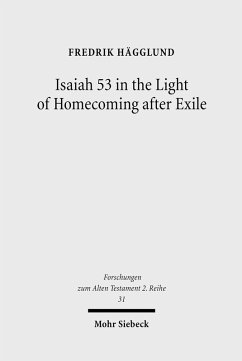 Isaiah 53 in the Light of Homecoming after Exile (eBook, PDF) - Hägglund, Fredrik