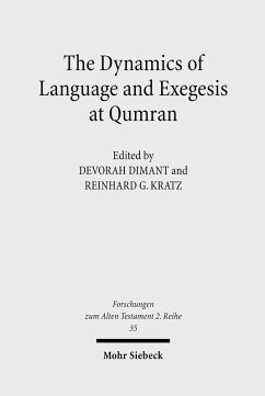 Cover The Dynamics of Language and Exegesis at Qumran (eBook, PDF)
