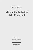 J, E, and the Redaction of the Pentateuch (eBook, PDF)