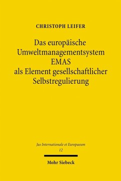 Cover Das europäische Umweltmanagementsystem EMAS als Element gesellschaftlicher Selbstregulierung (eBook, PDF)