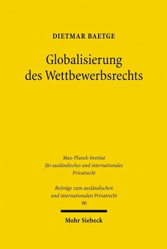 Globalisierung des Wettbewerbsrechts (eBook, PDF) - Baetge, Dietmar