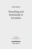 Neuanfang und Kontinuität in Jerusalem (eBook, PDF)