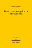 Gesetzgebungskompetenzen im Bundesstaat (eBook, PDF)