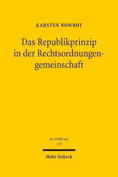 Cover Das Republikprinzip in der Rechtsordnungengemeinschaft (eBook, PDF)