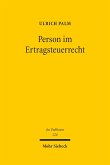 Person im Ertragsteuerrecht (eBook, PDF)