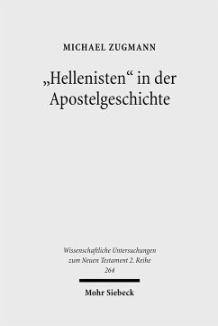 Cover 'Hellenisten' in der Apostelgeschichte (eBook, PDF)