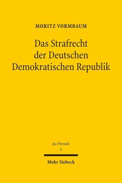 Cover Das Strafrecht der Deutschen Demokratischen Republik (eBook, PDF)