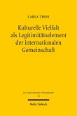 Kulturelle Vielfalt als Legitimitätselement der internationalen Gemeinschaft (eBook, PDF)