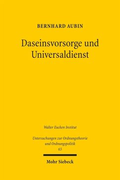 Daseinsvorsorge und Universaldienst (eBook, PDF) - Aubin, Bernhard