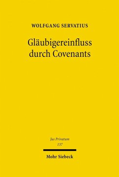 Gläubigereinfluss durch Covenants (eBook, PDF) - Servatius, Wolfgang