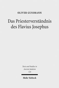 Das Priesterverständnis des Flavius Josephus (eBook, PDF) - Gußmann, Oliver