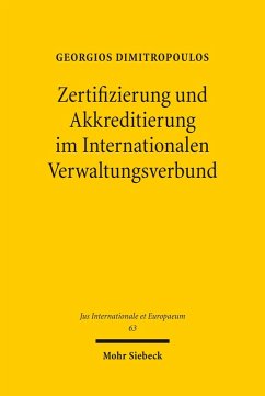 Cover Zertifizierung und Akkreditierung im Internationalen Verwaltungsverbund (eBook, PDF)