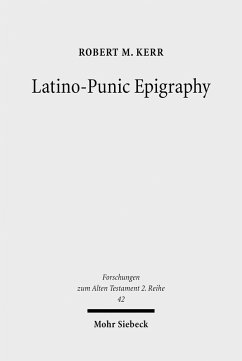 Latino-Punic Epigraphy (eBook, PDF) - Kerr, Robert M.