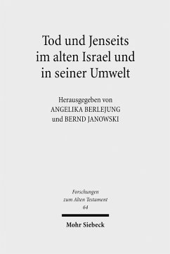 Cover Tod und Jenseits im alten Israel und in seiner Umwelt (eBook, PDF)