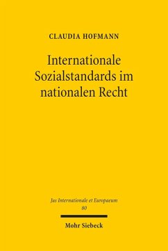 Cover Internationale Sozialstandards im nationalen Recht (eBook, PDF)