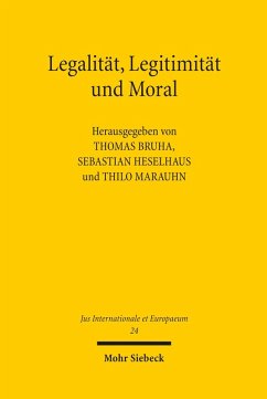 Legalität, Legitimität und Moral (eBook, PDF)