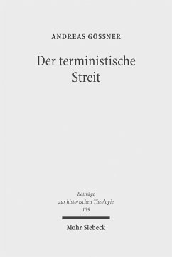 Der terministische Streit (eBook, PDF) - Gößner, Andreas