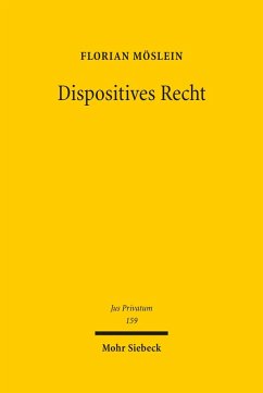 Dispositives Recht (eBook, PDF) - Möslein, Florian