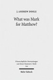 What was Mark for Matthew? (eBook, PDF)