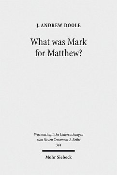 What was Mark for Matthew? (eBook, PDF) - Doole, J. Andrew