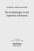 Die Eschatologie in der Sapientia Salomonis (eBook, PDF)