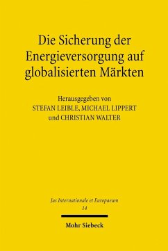 Cover Die Sicherung der Energieversorgung auf globalisierten Märkten (eBook, PDF)